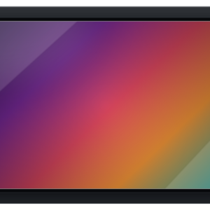 IronView 8 inch open frame industrial touch screen monitor, front view