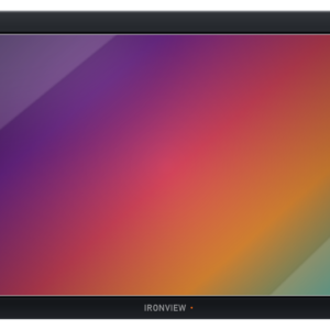 IronView 15.6 inch open frame industrial touch screen monitor, front view